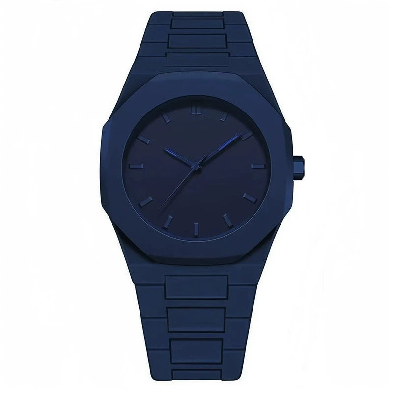 Nueva moda, Reloj con calendario de lujo para Hombre, relojes de cuarzo informales de negocios para mujer, Reloj deportivo de plástico, relojes para estudiantes, Reloj para Hombre