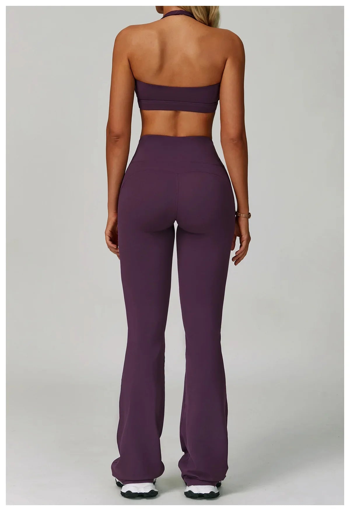 Conjuntos de 2 uds de chándal para mujer, ropa deportiva, conjuntos de Yoga, ropa deportiva, sujetador de entrenamiento, conjunto de mallas de cintura alta, ropa de gimnasio, trajes deportivos