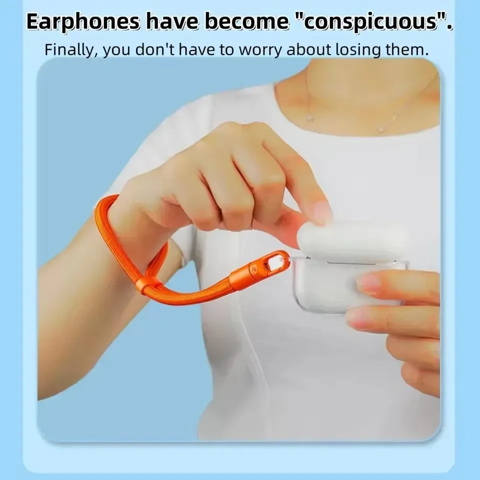 Correa Universal para Teléfono con Clip Mejorado Anti-Caída 360 °   Correa ajustable giratoria para el cuello/cruzada para todas las fundas de teléfono