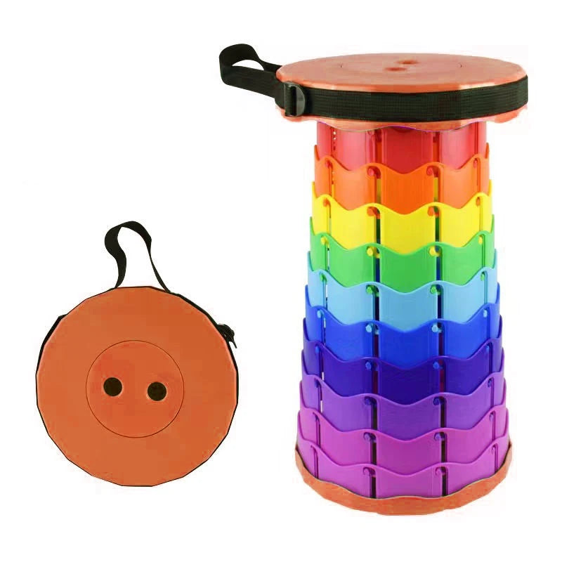 Silla Plegable Ligera con Correa de Transporte - Resistente y Compacta para Camping y Picnics