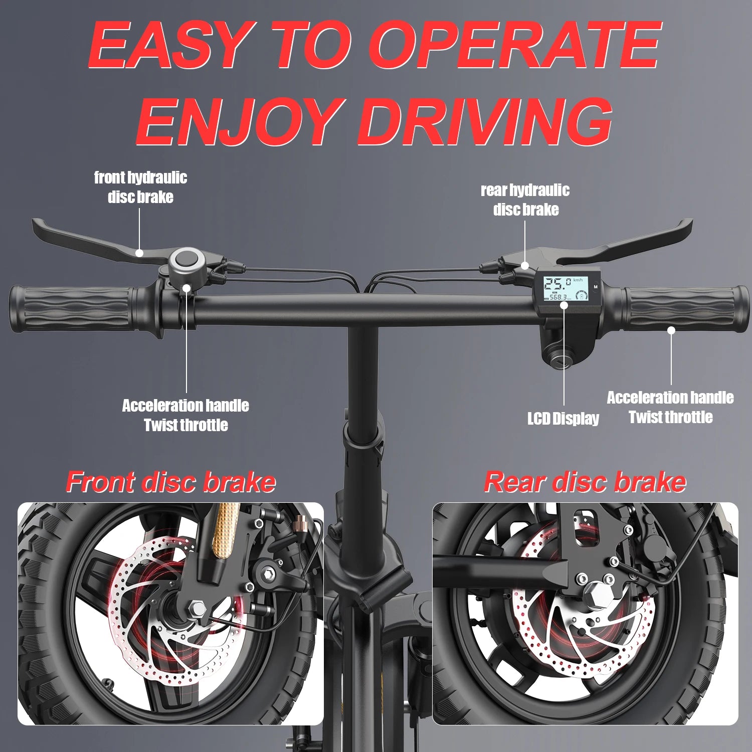 [EU Direct] Bicicleta eléctrica plegable UPlee GE5 de 250W para hombre/mujer, batería de 48V 15AH, bicicleta eléctrica urbana.