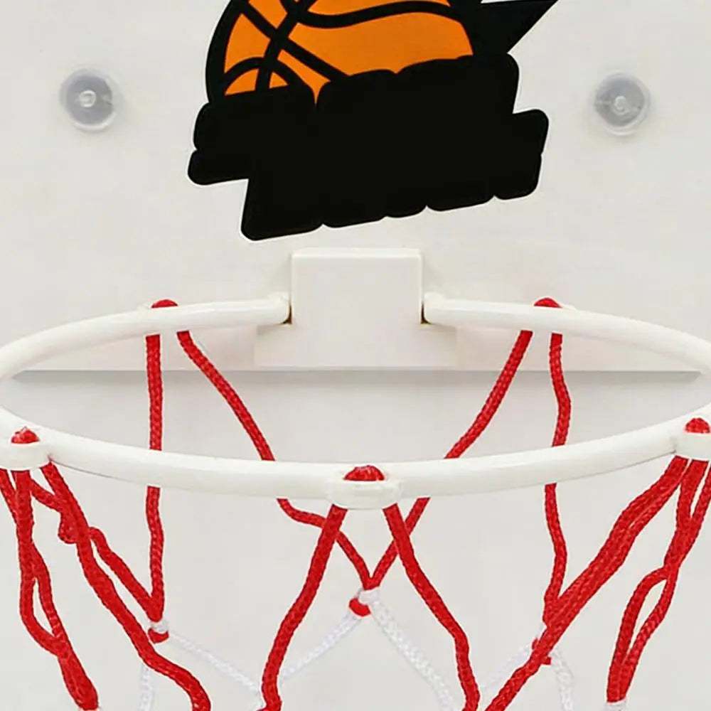 Aro de Baloncesto con Ventosa Pequeño, Juego de Baloncesto sin Taladrar para Niños y Niñas, Ejercicio en Casa o en el Aula