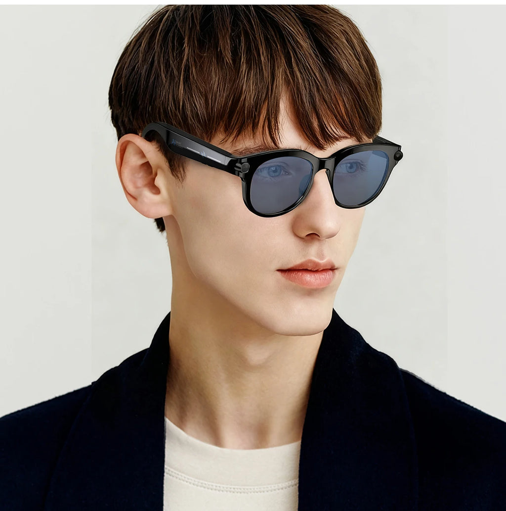 Gafas Inteligentes Lenovo 8K con IA, Traducción por IA, Llamadas Bluetooth, Reproductor de Música, Control de Cámara, Anti-luz Azul, Novedad 2026