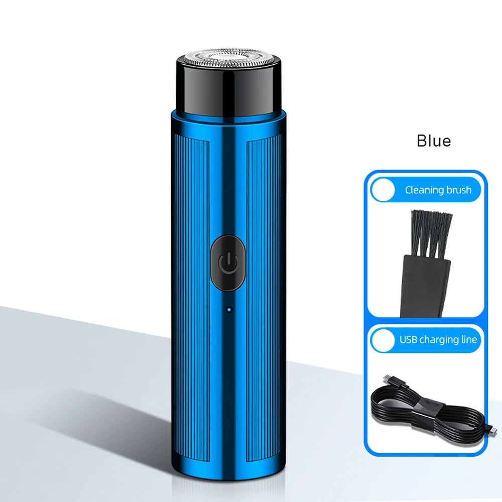 Mini Afeitadora eléctrica para hombre, depiladora de afeitar recargable, máquina de afeitar para mujer, Mini Afeitadora de coche, herramientas de afeitado eléctrico