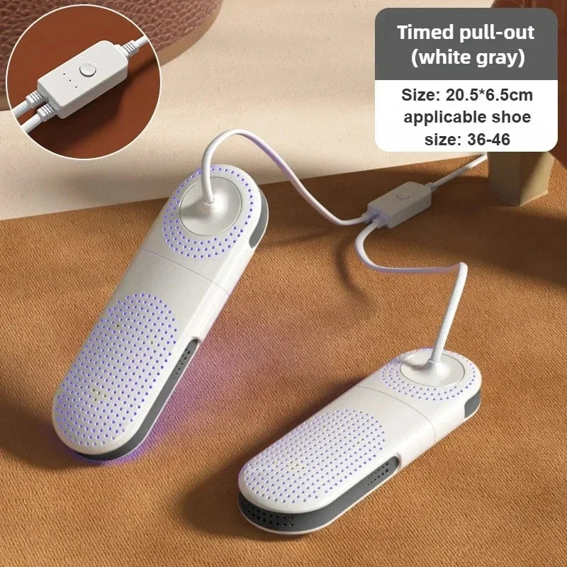 Secador de Zapatos Doméstico, Secador de Zapatos con Esterilización, Secador de Zapatos para Dormitorio, Secador de Zapatos Portátil, Desodorización, Secado Rápido 2026