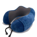 Almohadas de espuma viscoelástica en forma de U para el cuello, almohada de viaje suave, almohada de masaje para el cuello, almohada de avión para dormir, ropa de cama para el cuidado de la salud Cervical