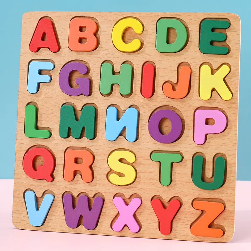 Rompecabezas Montessori para bebés juguetes de madera para niños de 1 2 y 3 años juegos educativos de aprendizaje para niños regalos de cumpleaños para niños