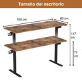 Escritorio eléctrico para ordenador, mesa ergonómica con altura ajustable para sentarse y ponerse de pie, escritorio para juegos, muebles para el hogar y la Oficina