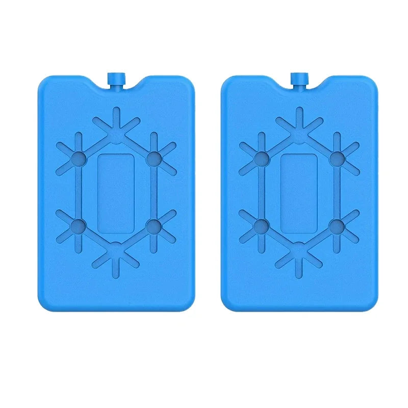 Paquete de hielo portátil reutilizable, paquete de enfriamiento para congelador, caja de llenado de agua de enfriamiento de larga duración PARA refrigeración y almacenamiento de alimentos frescos