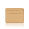 Mini billetera de cuero ultrafina, tarjetero bancario delgado, funda de identificación pequeña de negocios para hombre, monedero para mujer, tarjetero con 4 ranuras
