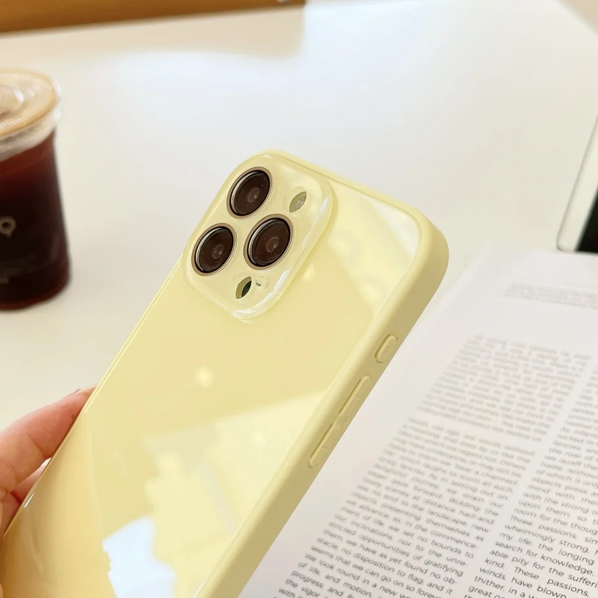 Funda de teléfono todo incluido Backplane de vidrio templado de lujo para iPhone 17 16 15 14 13 12 11 Pro Max cámara protege la cubierta sencilla