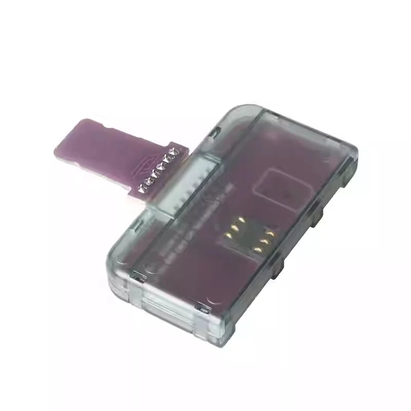 Adaptador de ranura para tarjeta SIM 4 en 1 NEX para iPhone, lector de tarjetas SIM, reemplazo rápido de tarjetas, soporte para tarjeta SIM, reinicio libre Nano