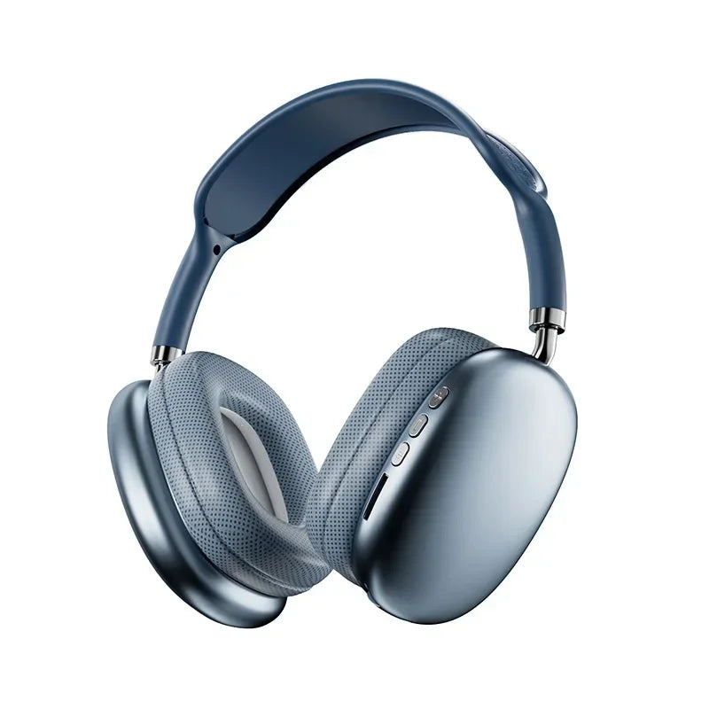 Auriculares Inalámbricos Supraaurales con Cancelación de Ruido y Micrófono, Diseñados para Reproducción Prolongada, Audio HiFi Ajustable, Sonido Clara y Potente, Cómodos para Uso Extendido, Ideales para Música y Llamad