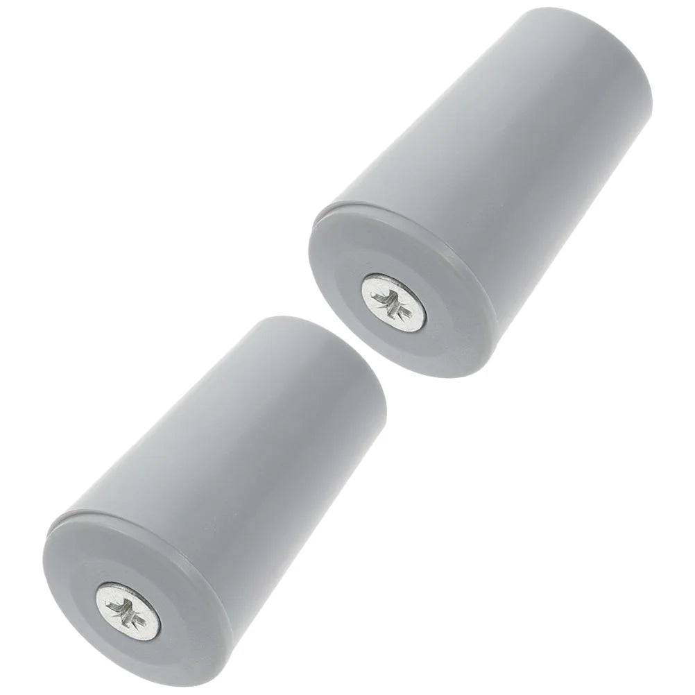 2 uds tapones para persianas accesorios piezas de persiana enrollable limitador de fijación Vertical sujetadores de ventana gris tamaño adecuado la mayoría de los persianas