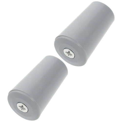 2 uds tapones para persianas accesorios piezas de persiana enrollable limitador de fijación Vertical sujetadores de ventana gris tamaño adecuado la mayoría de los persianas