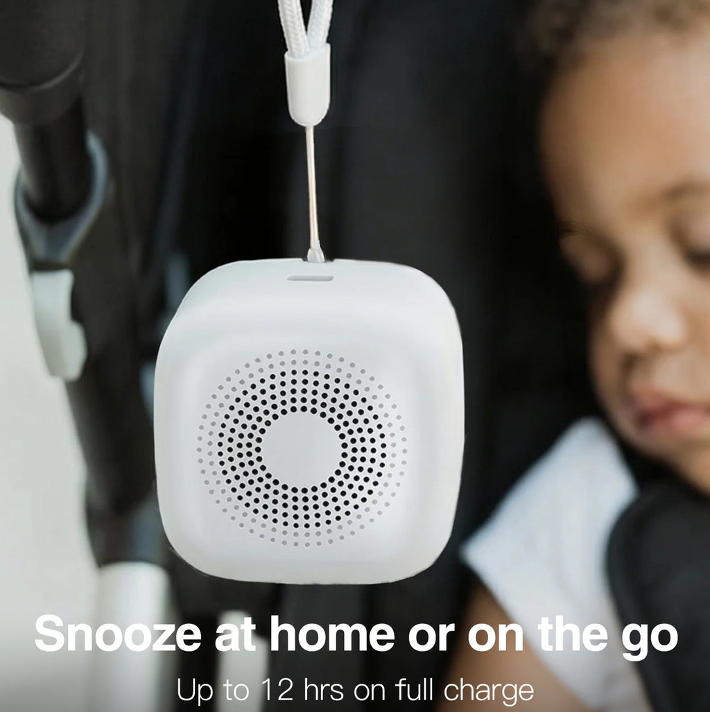 Máquina Portátil de Ruido Blanco para Bebés, Ayuda para Dormir y Calmante con 30 Sonidos Relajantes, Luz Nocturna y Temporizador, Artículos para Bebés, Regalo para Recién Nacidos