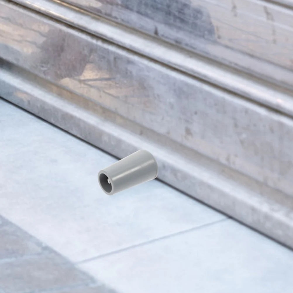 2 uds tapones para persianas accesorios piezas de persiana enrollable limitador de fijación Vertical sujetadores de ventana gris tamaño adecuado la mayoría de los persianas