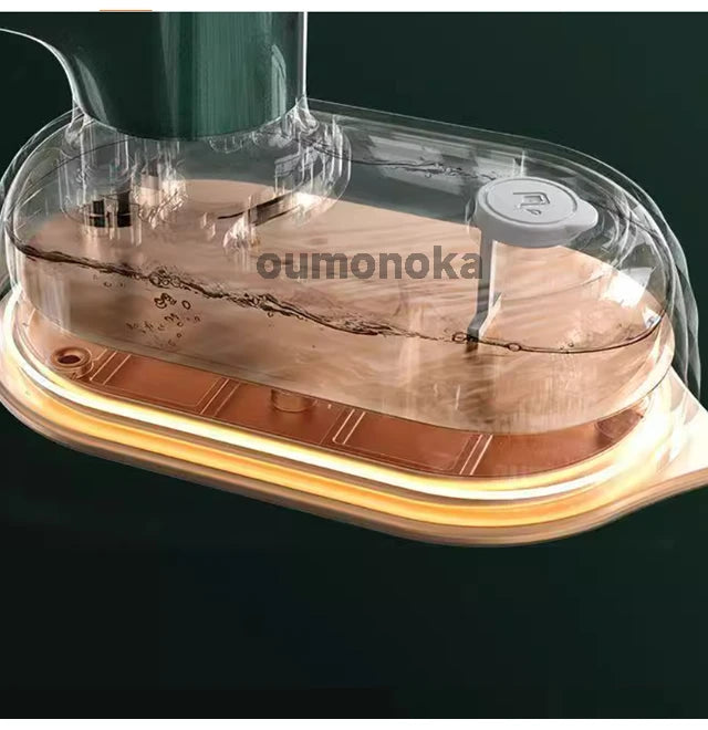 Mini plancha de vapor giratoria de mano, generador de vapor caliente doble húmedo y seco, vaporizador portátil para ropa, plancha colgante para viaje en casa