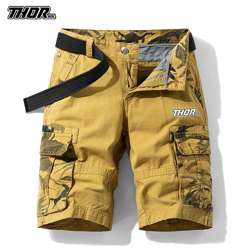 Pantalones cortos de ciclismo THORSOL para hombre, pantalones cortos de trabajo, pantalones cortos para bicicleta de montaña, pantalones cortos de verano 2026, Culottes transpirables