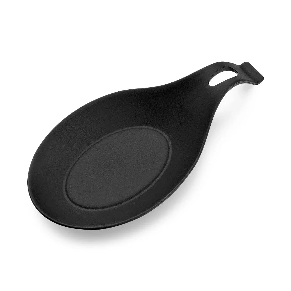 Estante de silicona resistente al calor para cuchara, bandeja para palillos, soporte para olla, organizador de estufa, utensilio, espátula, almohadilla para cuchara, herramienta de cocina, 1 unidad