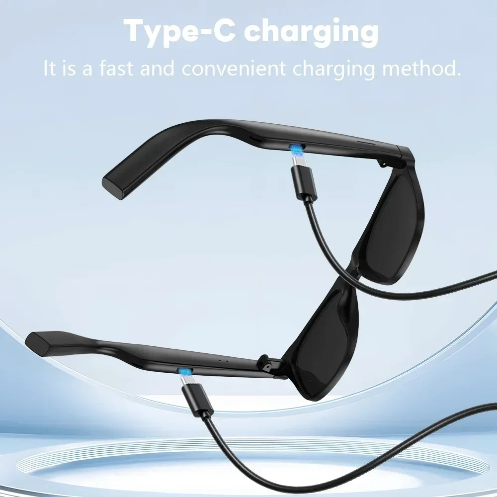 Lentes Inteligentes con IA Lenovo 2026, Nuevas, con Control Táctil 8K, Grabación de Fotos y Vídeos, Traductor, Asistente de Voz, Bluetooth, Inalámbricas
