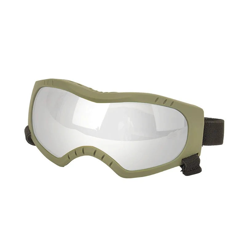 LETVIA Gafas para perros Gafas de sol con protección UV para mascotas para perros medianos Gafas específicas para mascotas al aire libre A prueba de viento A prueba de arena para senderismo