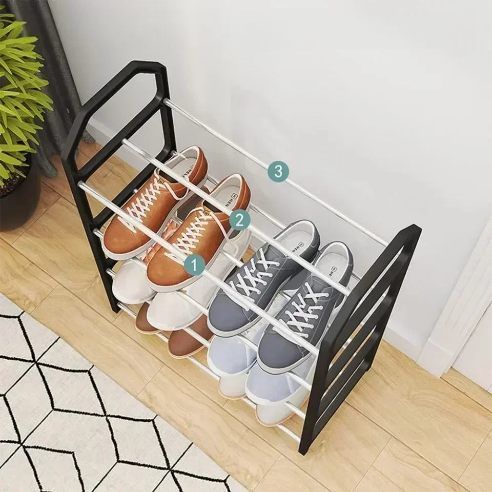 Estante de almacenamiento creativo de 4 niveles para dormitorio, mueble para el hogar, estantería de cocina, soporte para colgar, modelo T1 Four 2026