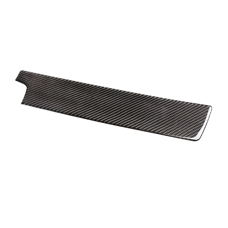 Para Toyota Rav4 RAV 4 2006-2012 fibra de carbono Control central de coche copiloto Panel de tablero cubierta accesorios de coche