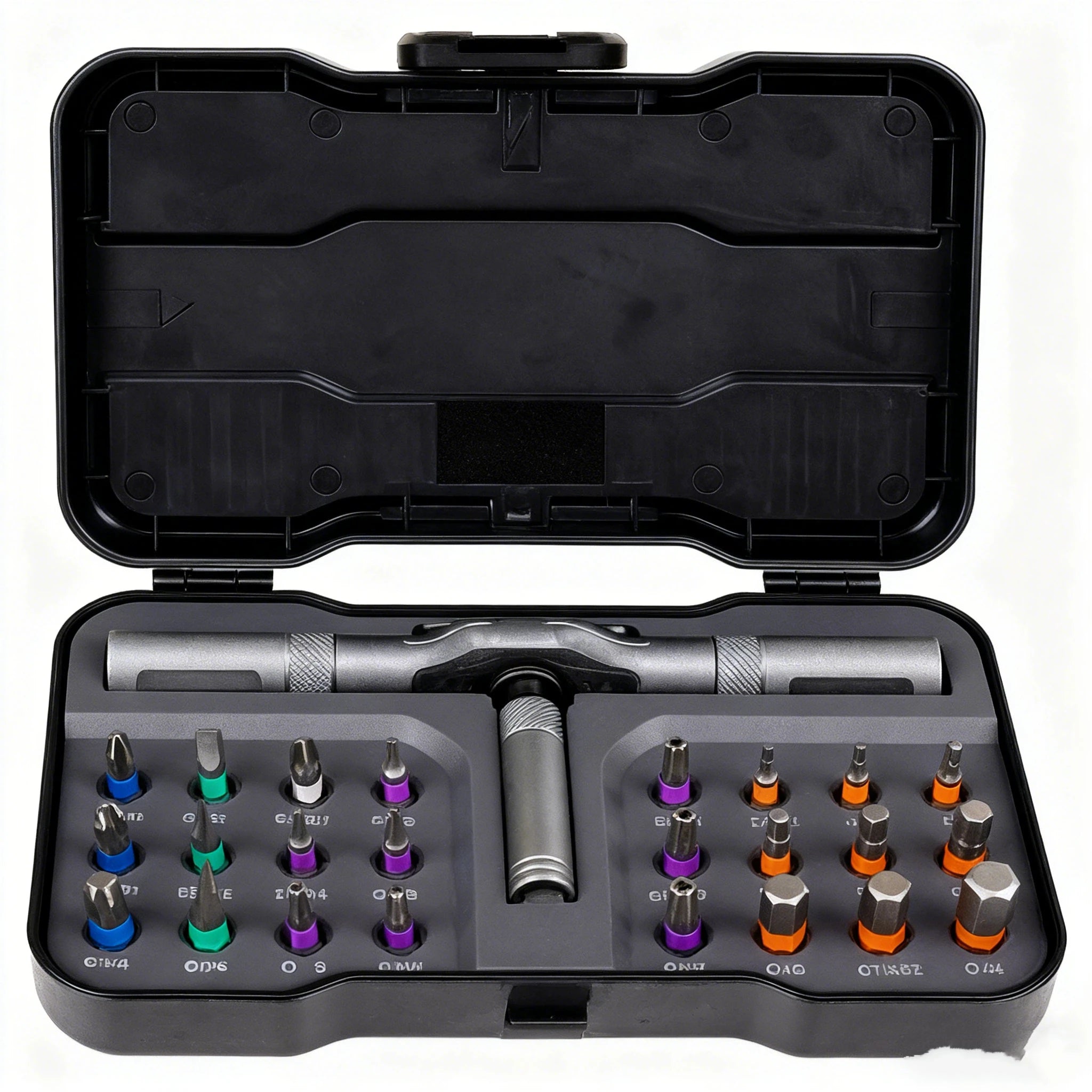 Juego de Destornilladores de Trinquete Multifuncional 24 en 1, Mini Kit de Herramientas de Reparación, Múltiples Puntas Magnéticas, Herramienta Doméstica para PC y Escritorio