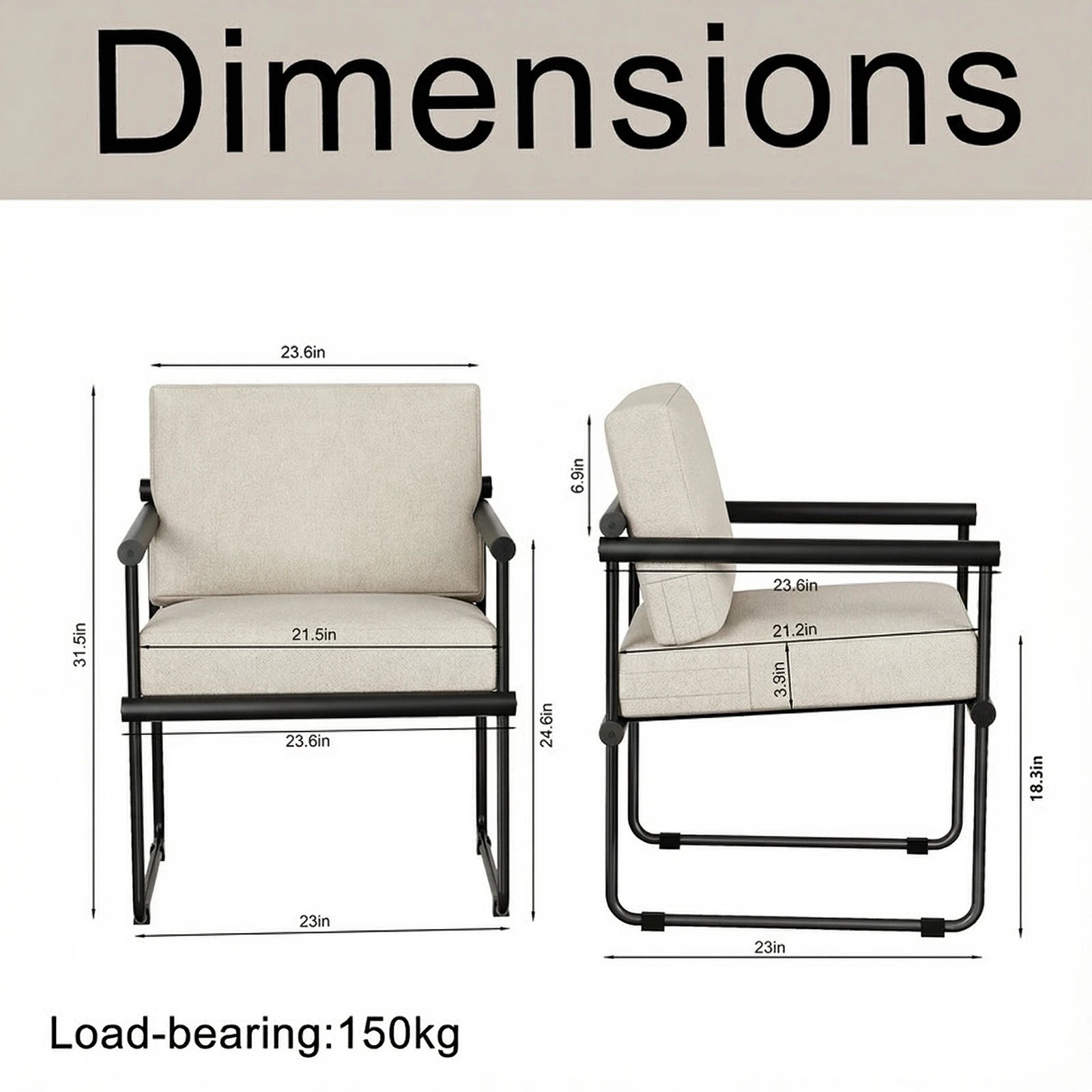 Silla de sala de estar con reposabrazos decorativo, sillón con marco, sofá individual, dormitorio de diseño, balcón, muebles estéticos