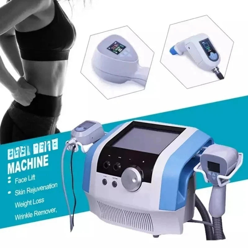 Equipo NEO portátil, máquina de adelgazamiento, celulitis ultrasónica, eliminación de arrugas, Estiramiento facial, 2 asas, máquina reductora de grasa Ultra 360
