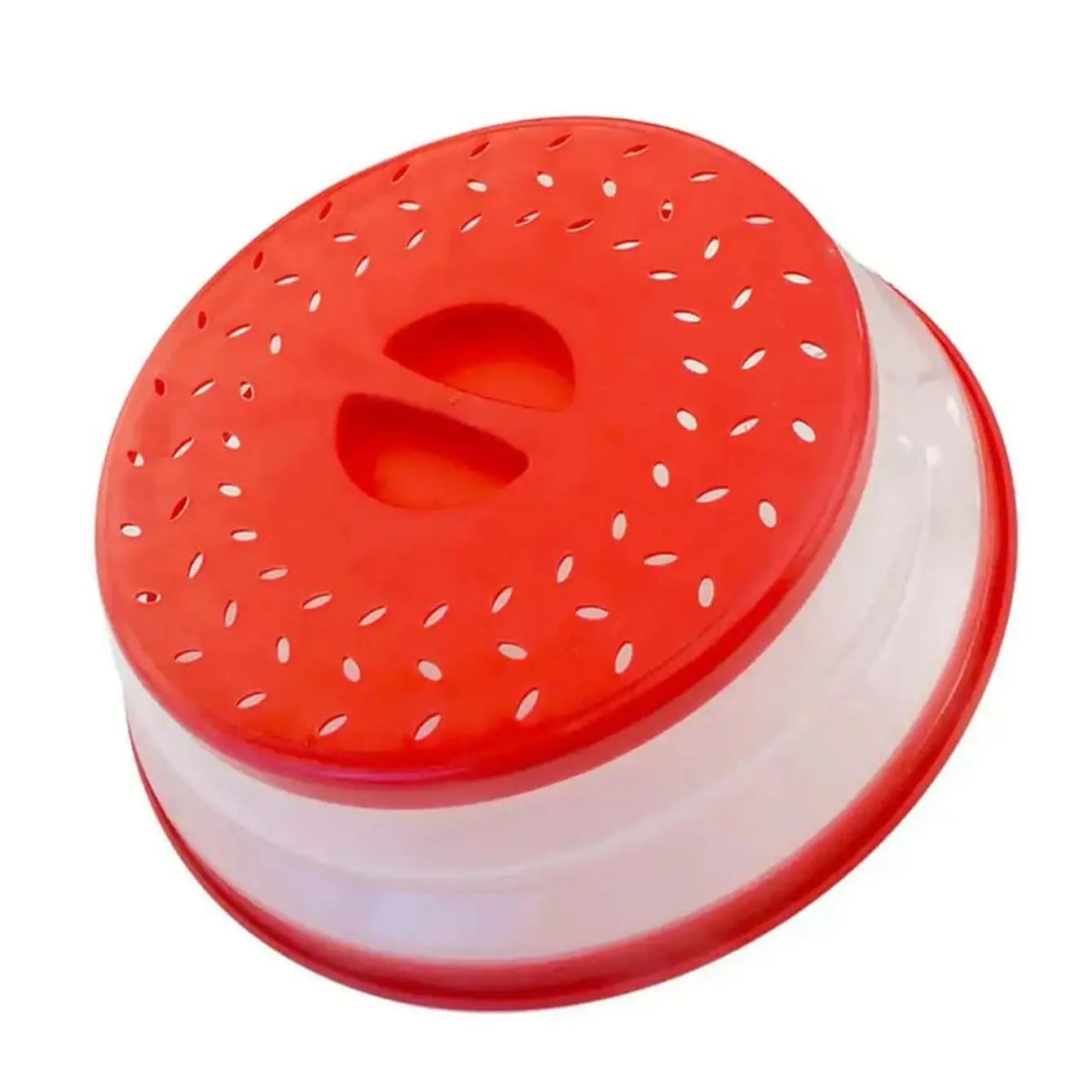 Protector Antisalpicaduras Plegable para Microondas, Apto para Lavavajillas, con Asa de Fácil Agarre, Filtro Ventilado para Alimentos, Herramienta de Cocina para Preparación de Comidas