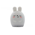 Mini máquina de ruido blanco de conejo bonito, luz LED nocturna, 20 música calmante para bebés, ayuda para dormir, lámpara de palmas de silicona para niños y niños