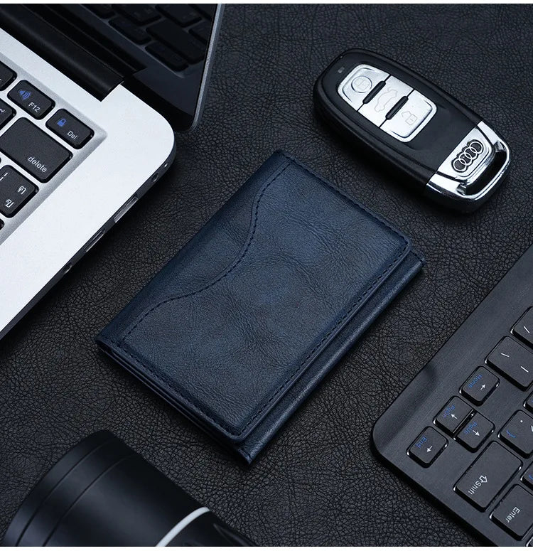 Cartera con tarjetero magnético para iPhone, Samsung, Xiaomi, MagSafe, funda desmontable con múltiples ranuras para tarjetas