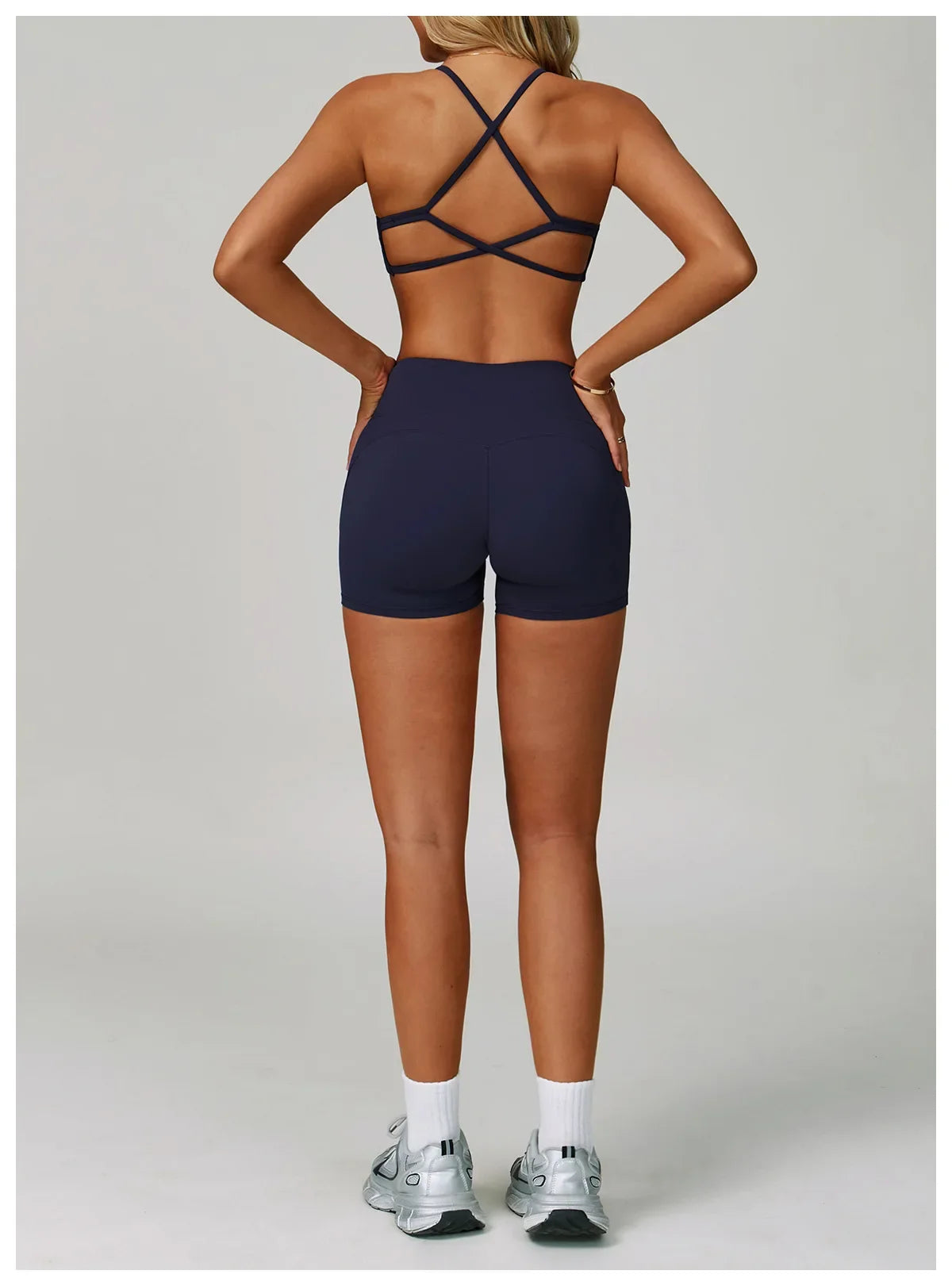 Conjuntos de 2 uds de chándal para mujer, ropa deportiva, conjuntos de Yoga, ropa deportiva, sujetador de entrenamiento, conjunto de mallas de cintura alta, ropa de gimnasio, trajes deportivos