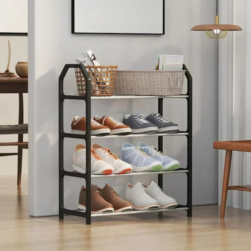 Estante de almacenamiento creativo de 4 niveles para dormitorio, mueble para el hogar, estantería de cocina, soporte para colgar, modelo T1 Four 2026