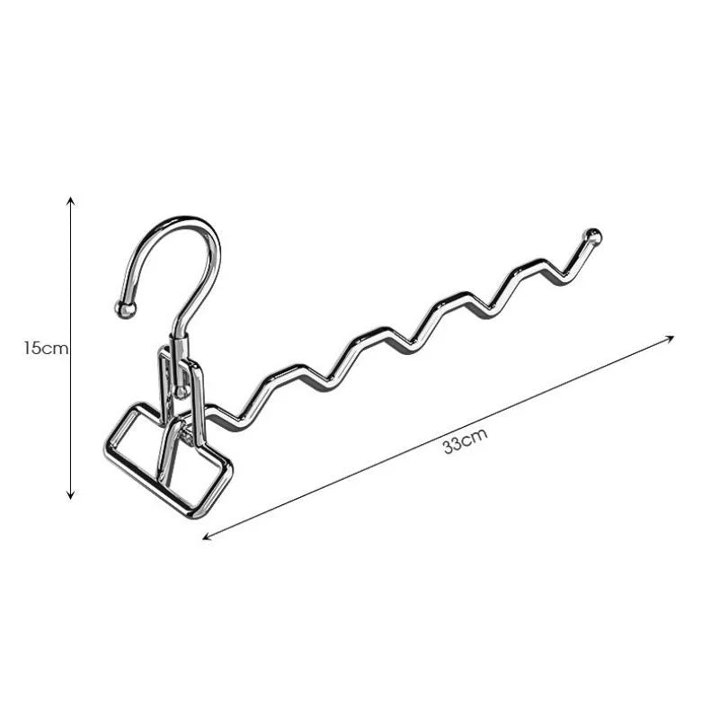 Colgador de ropa plegable de acero inoxidable, colgador de secado de Hotel de viaje Multifu, perchas de ropa colgantes simples para viajes esenciales para el hogar