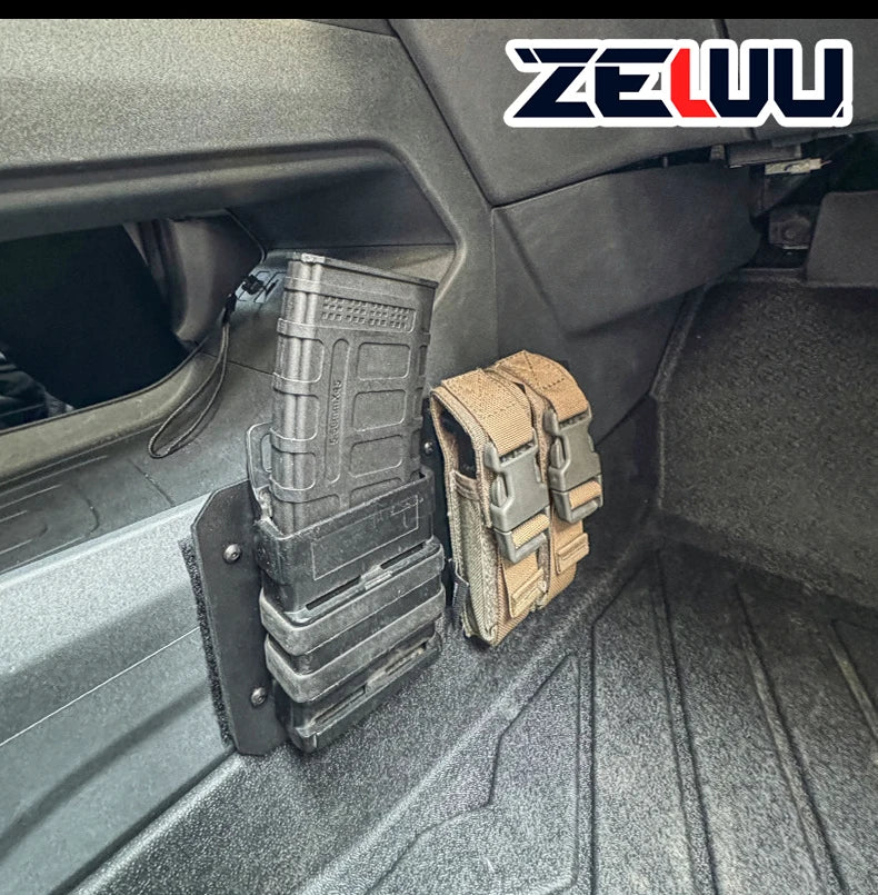 Panel Molle Portátil para Almacenamiento Modular, Organizador de Vehículos, Consola Central, Almacenamiento en el Guantera, Plástico ABS, Accesorios Interiores para Automóviles