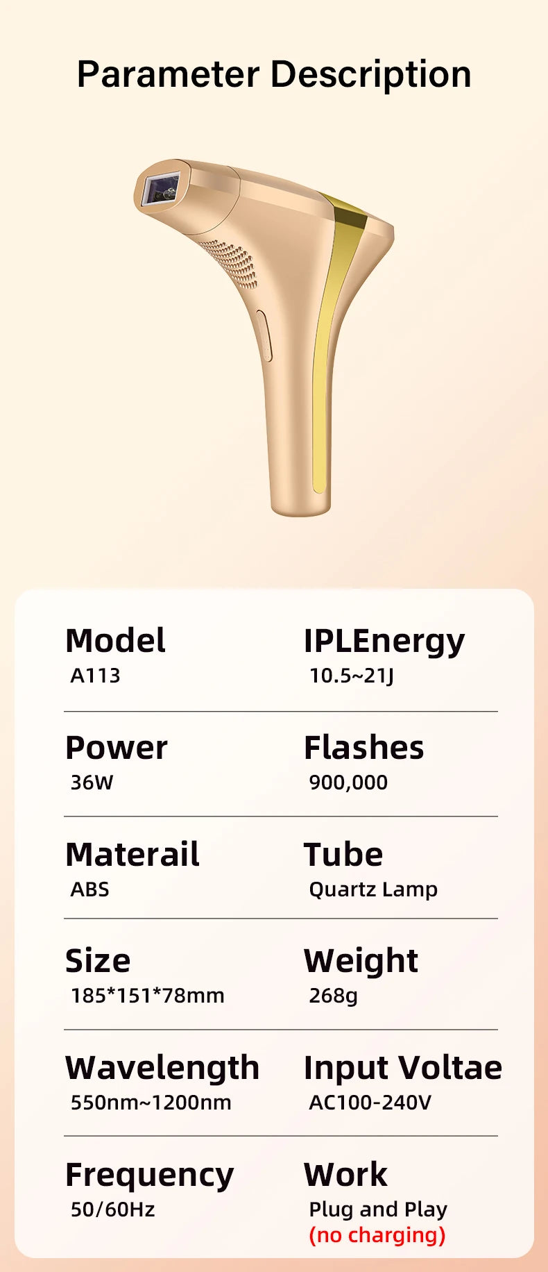 KODO 2026 Depiladora Láser de Hielo de Alta Gama, Personalizable, Depilación Láser Permanente IPL, Fotoepiladora Indolora 4 en 1 para Rostro y Cuerpo