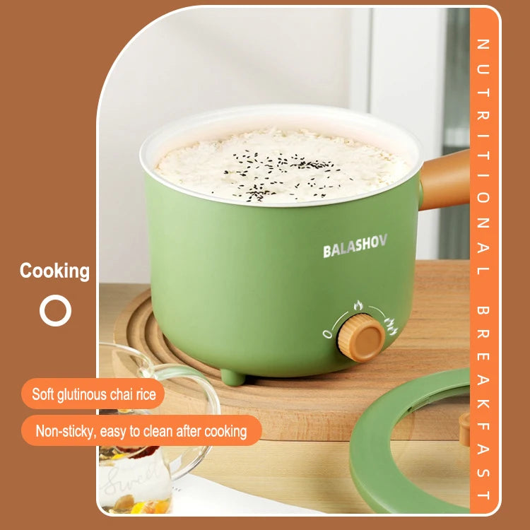 Olla eléctrica múltiple de 220V/110V, sartén antiadherente para el hogar, olla caliente, olla arrocera, electrodomésticos de cocina, olla arrocera eléctrica