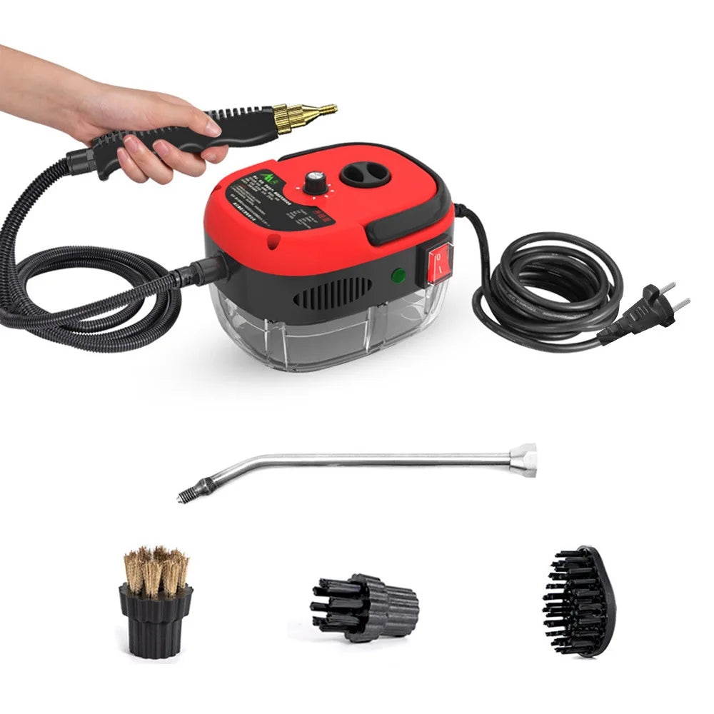 Limpiador de vapor de alta temperatura para el hogar, esterilización, aire acondicionado, capó de cocina, Limpiador de vapor para coche, enchufe US, EU, UK, AU, 2500W