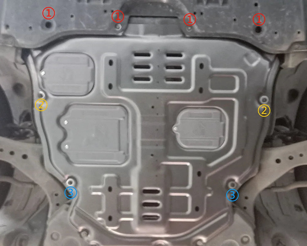 Protector de Motor Inferior Negro de Alta Calidad para Toyota Camry 2018-2024 2.0L 2.5L, Guardabarros, Placa Protectora Contra Salpicaduras