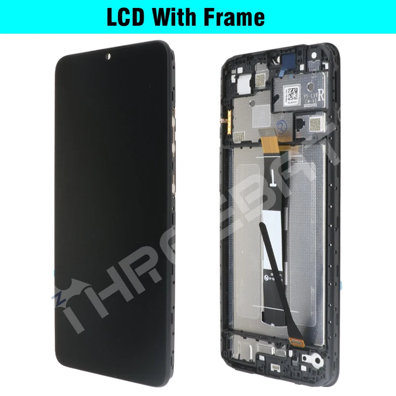 Pantalla LCD Original de 6,71 pulgadas para Xiaomi Redmi 12C, montaje de digitalizador con pantalla táctil para pantalla Redmi 12c 22120RN86G de repuesto