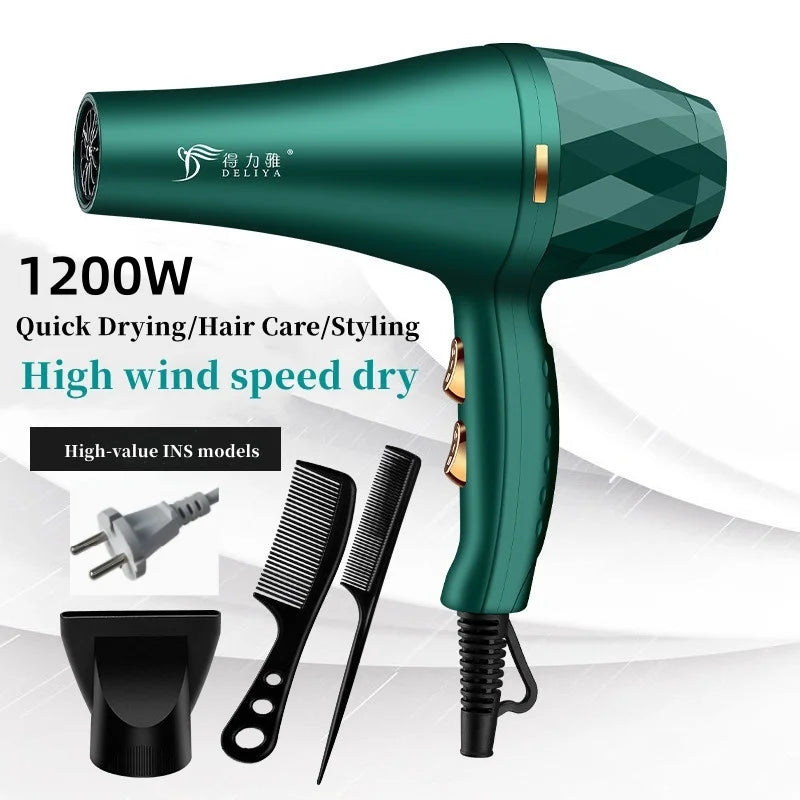 Nuevo secador de pelo de alta potencia con temperatura constante fría y caliente, secado rápido, para uso doméstico y profesional en salones de belleza.