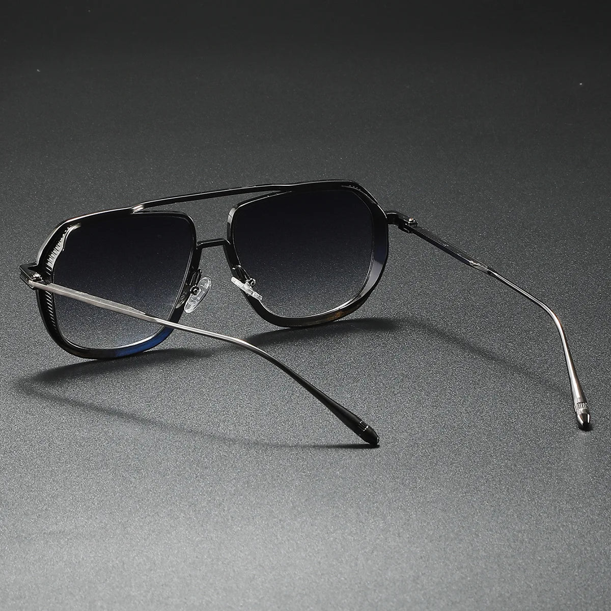 Gafas De Sol De piloto De Metal para Hombre y mujer, lentes De Sol De aviación Steampunk UV400, sombra Pop, Slentes De Sol para Hombre