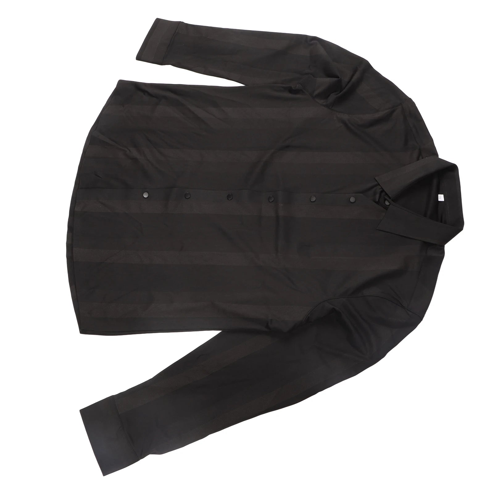 Camisa de manga larga de seda de hielo para hombre, camisa de manga larga para hombre, camisa de planchado sin rieles de alta flexibilidad, camisa de seda de hielo a rayas