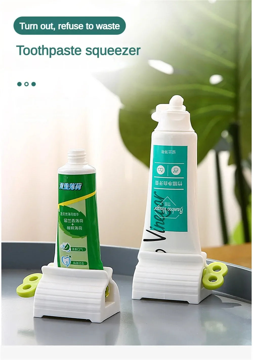 Exprimidor de pasta de dientes, herramientas manuales portátiles para apretar, tubo de pasta de dientes, soporte dispensador de limpiador Facial, accesorios de baño