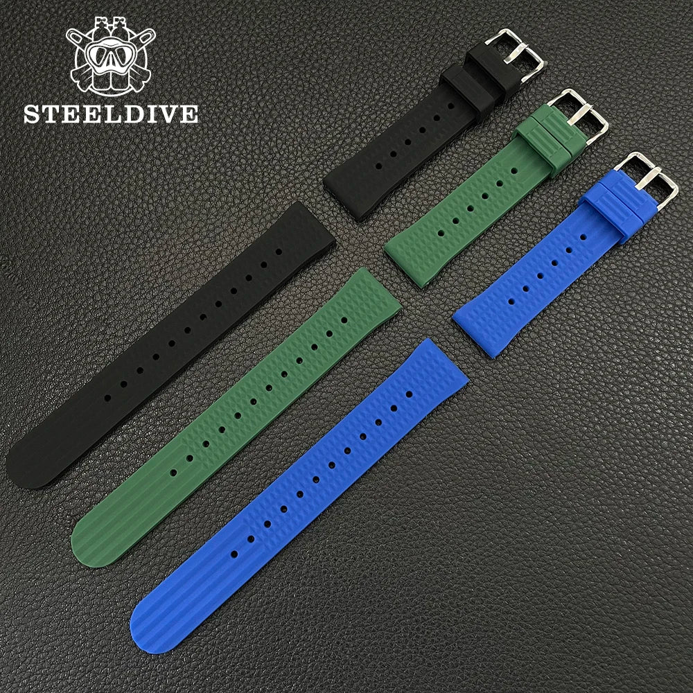 STEELDIVE SD1953 41MM clásico agua fantasma calendario lupa NH35 movimiento mecánico BGW9 superluminoso 30Bar reloj impermeable