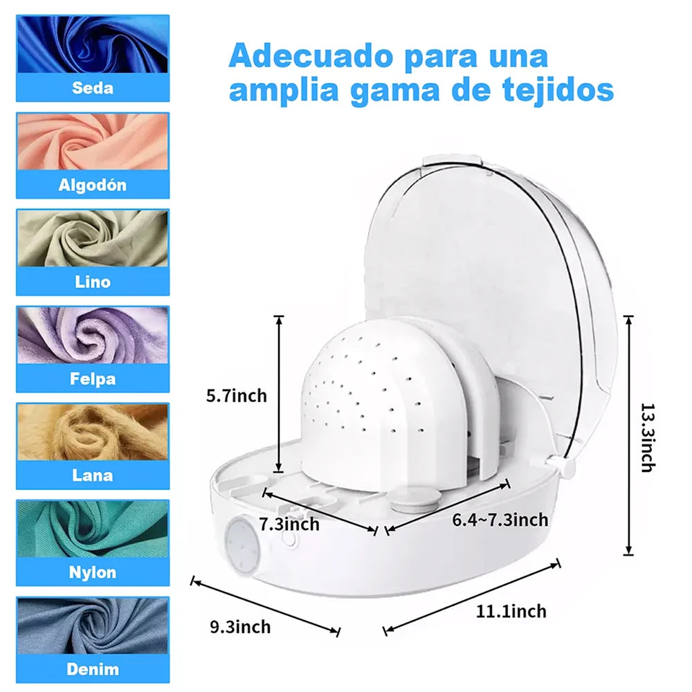 Máquina automática de cuidado de gorros para planchar y secar, restaurar el sombrero/gorro Misshapen, forma natural con vapor y viento frío y caliente