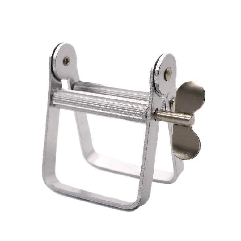 Dispensador Manual de Pasta Dental Metálico, Soporte para Tubos de Pintura, Cosméticos y Cremas